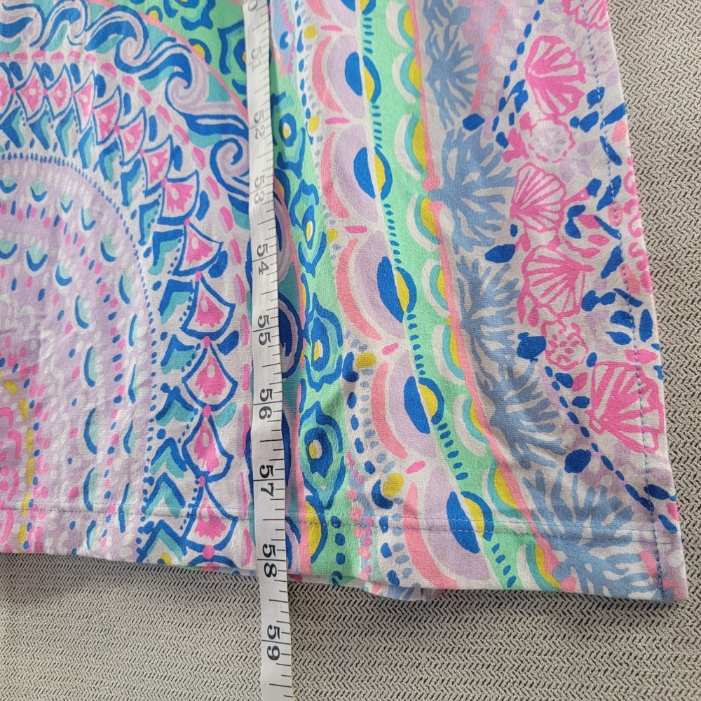 Lilly Pulitzer Womens Dress Morgann Maxi Seaside Shindig Size Medium - Picture 9 of 10